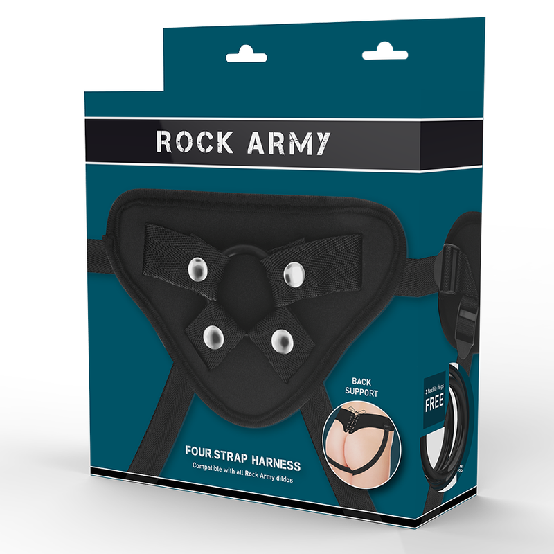 Ham Dildo Rockarmy Adjustable harness and flexible rings [4]