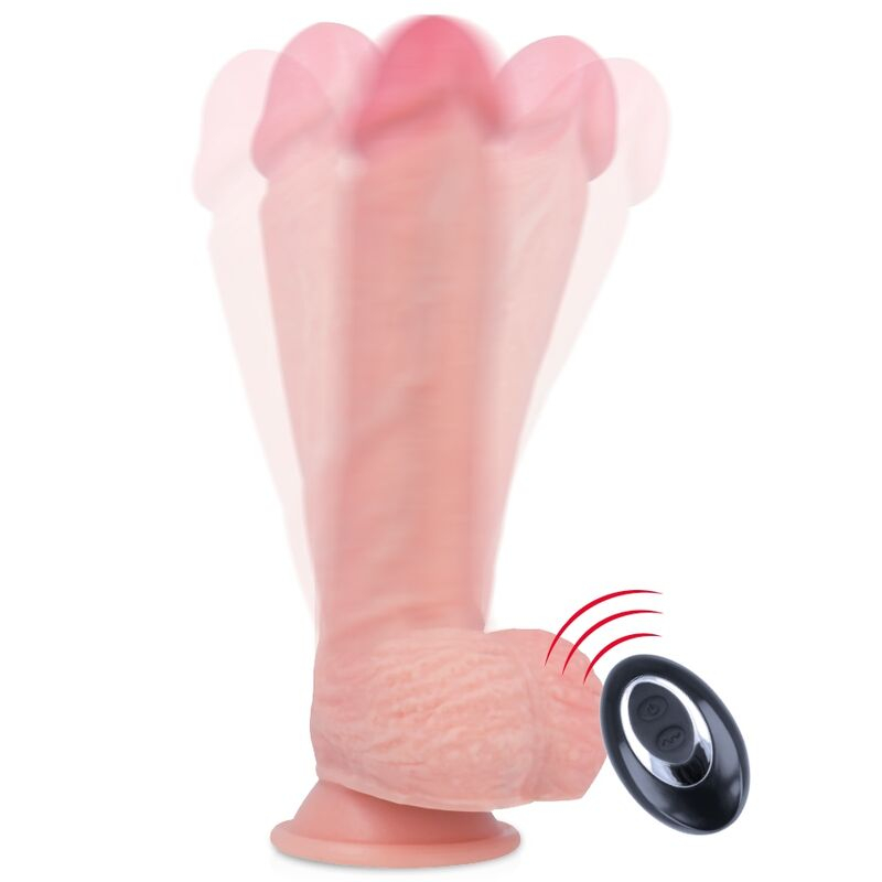 Dildo Realist Rockarmy Liquid silicone vibrator 20.5 cm [9]