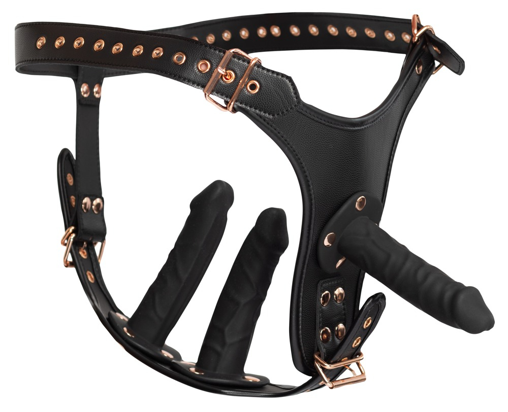 Set 3 Strap-on Bad Kitty Dildo briefs [2]