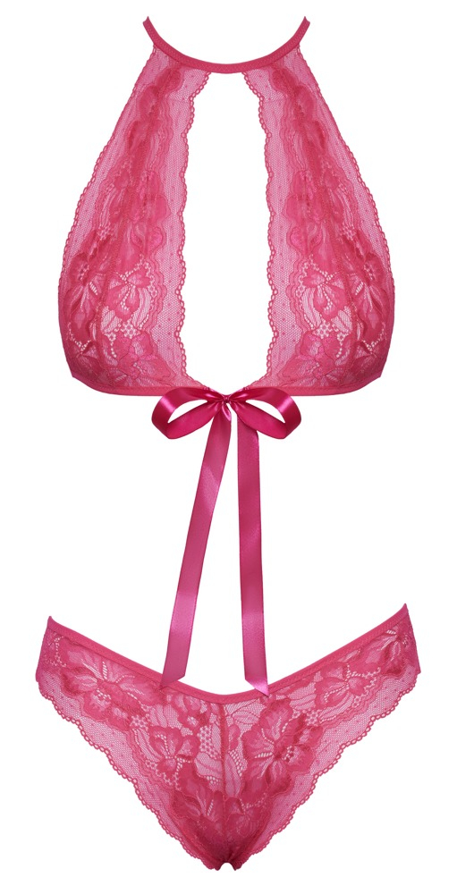 Set Dantela Roz Femei Kissable Set [3]