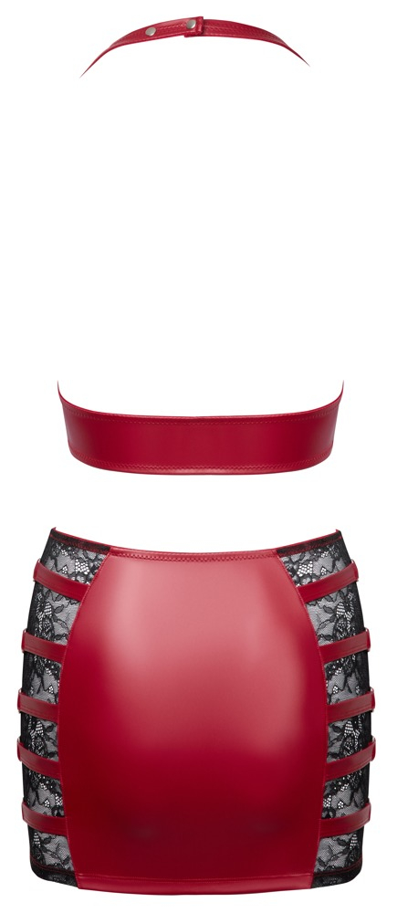 Set Lucios Rosu Femei Cottelli ACCESSOIRES Set [4]