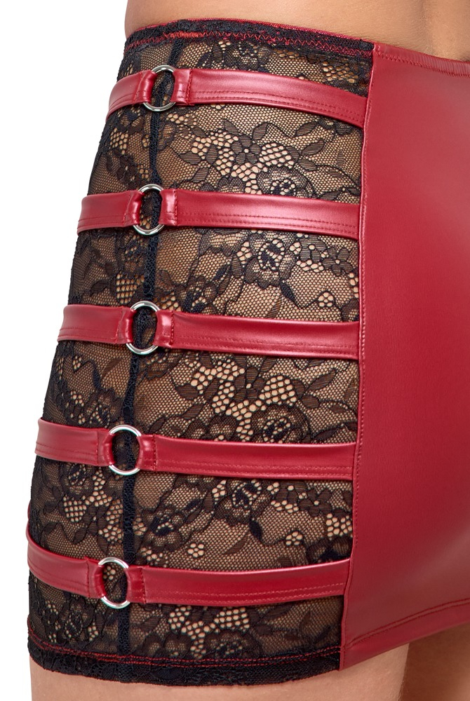 Set Lucios Rosu Femei Cottelli ACCESSOIRES Set [8]