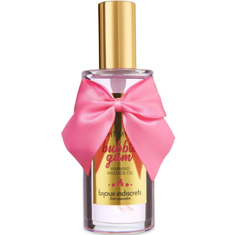Set Masaj Erotic Bijoux Indiscrets Bubblegum Play Kit With Oil Gel & Lip Gloss [4]