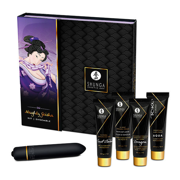 Set Masaj Erotic Shunga Geisha Kit Naughty [1]