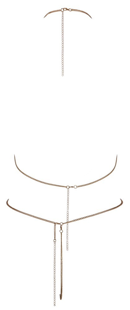 Set Metalic Auriu Femei Cottelli ACCESSOIRES Chain Set [3]
