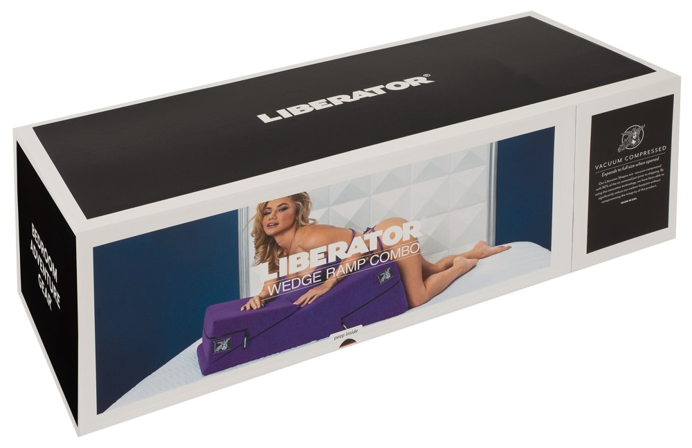 Set Perne Erotice Liberator Wedge & Ramp Violet [9]