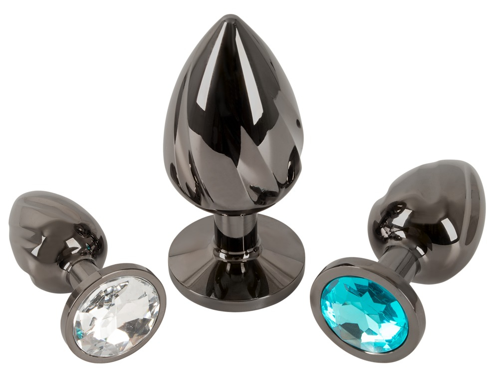 Set Plug Anal ANOS Metal Butt Plug Set [6]