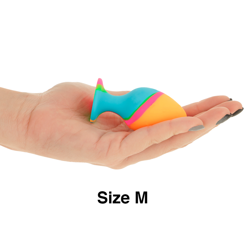 Set Plug Anal Intense Multicolor silicone plug set [3]