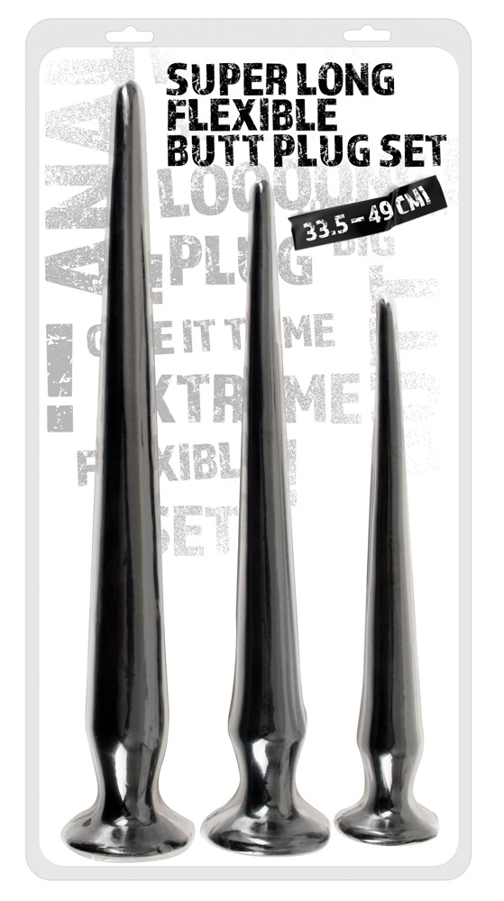 Set Plug Anal YOU2TOYS Super Long Flexible Butt Plug Set [15]