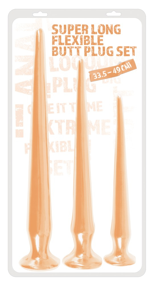 Set Plug Anal YOU2TOYS Super Long Flexible Butt Plug Set [7]