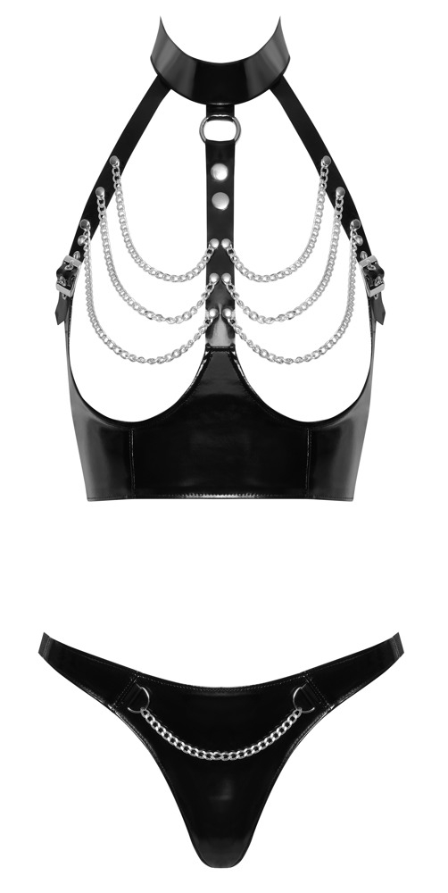 Set Vinil Negru Lanturi Femei Black Level Vinyl Set [5]