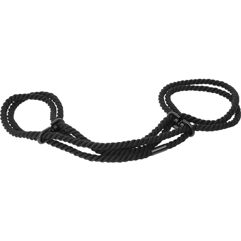 Sfoara Franghie Darkness 100% Cotton Rope Handcuffs Or Ankle Handcuffs [3]