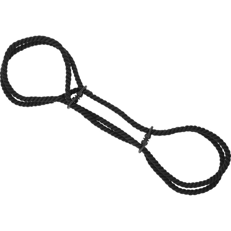 Sfoara Franghie Darkness 100% Cotton Rope Handcuffs Or Ankle Handcuffs [2]