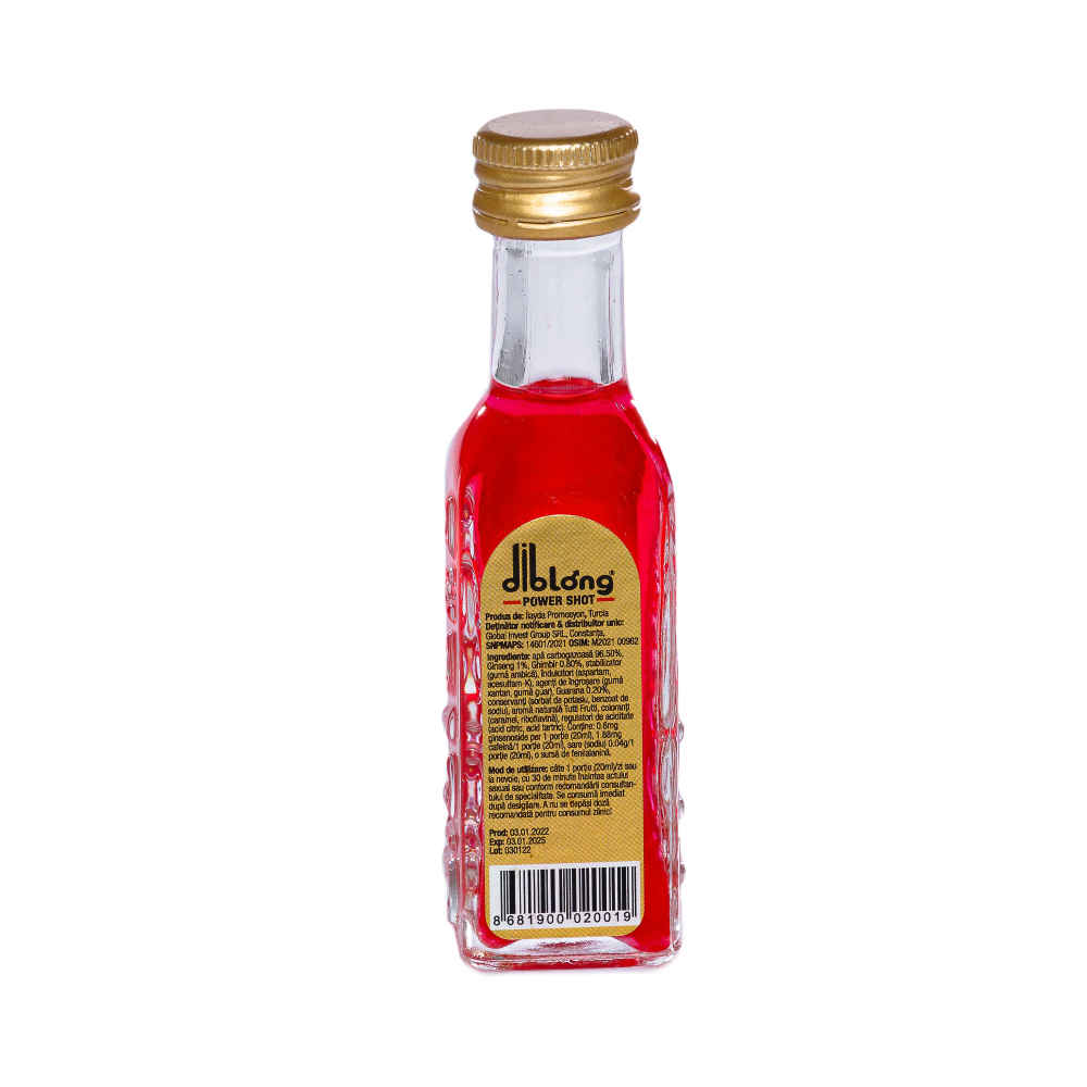 Shot Afrodisiac Premium Concentrat Potenta Erectie Anti Ejaculare Precoce Barbati Diblong 100% Natural 20 ml [3]