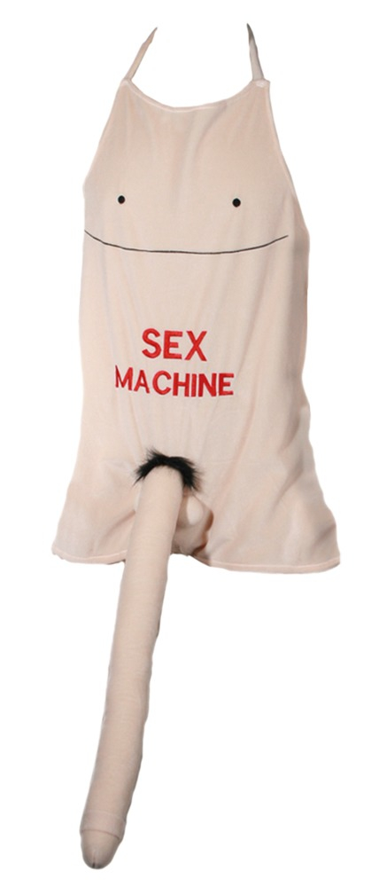 Sort Apron Sex MachinePenis 52 cm [2]