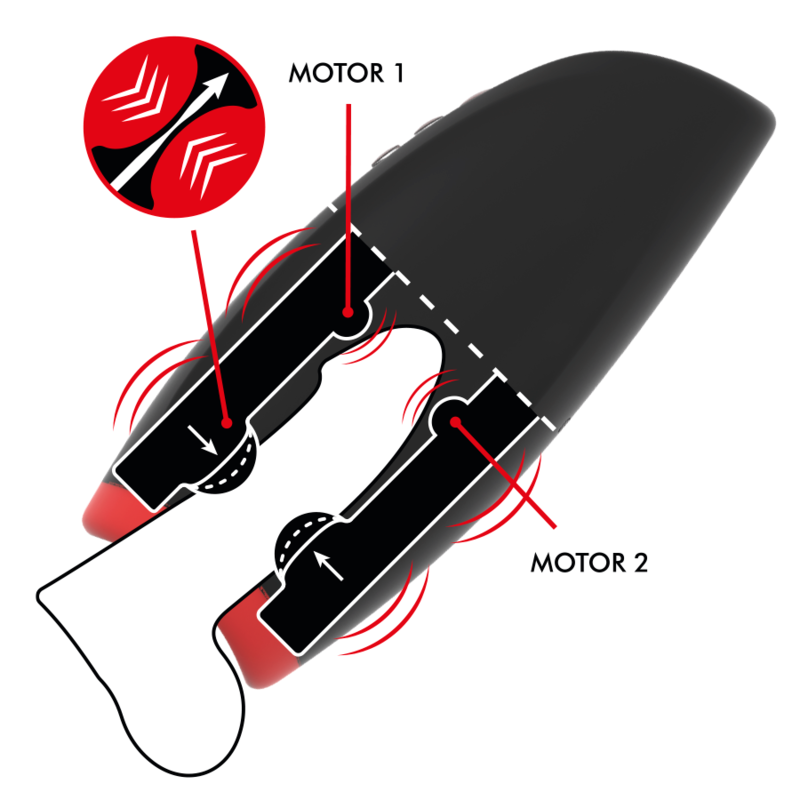 Masturbator Jamyjob Novax Masturbator With Vibration and Compression [5]