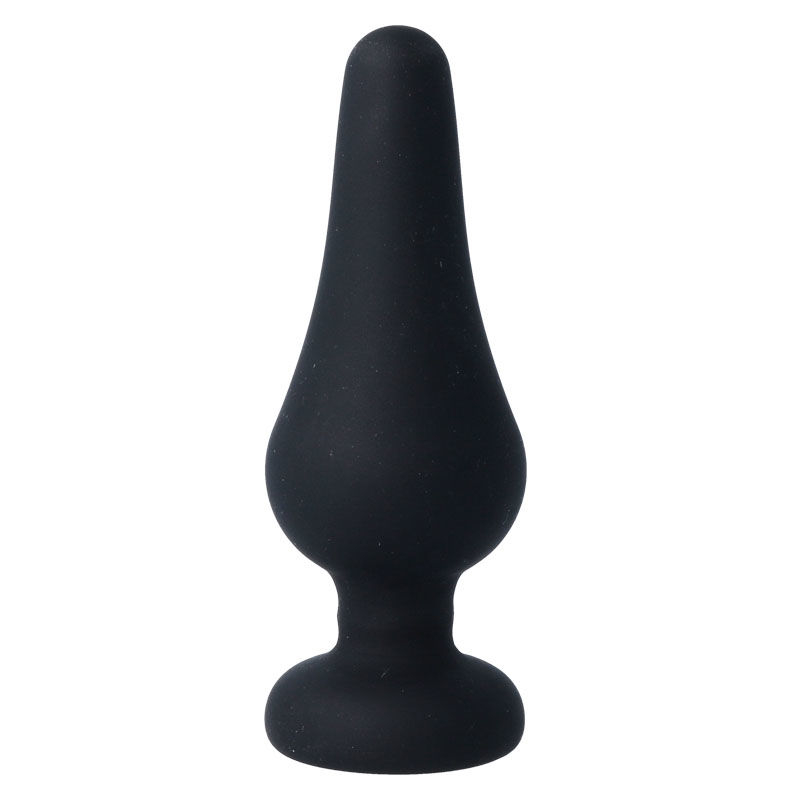 Stimulator Anal Intense Anal plug pipo l black silicone 13 cm [1]