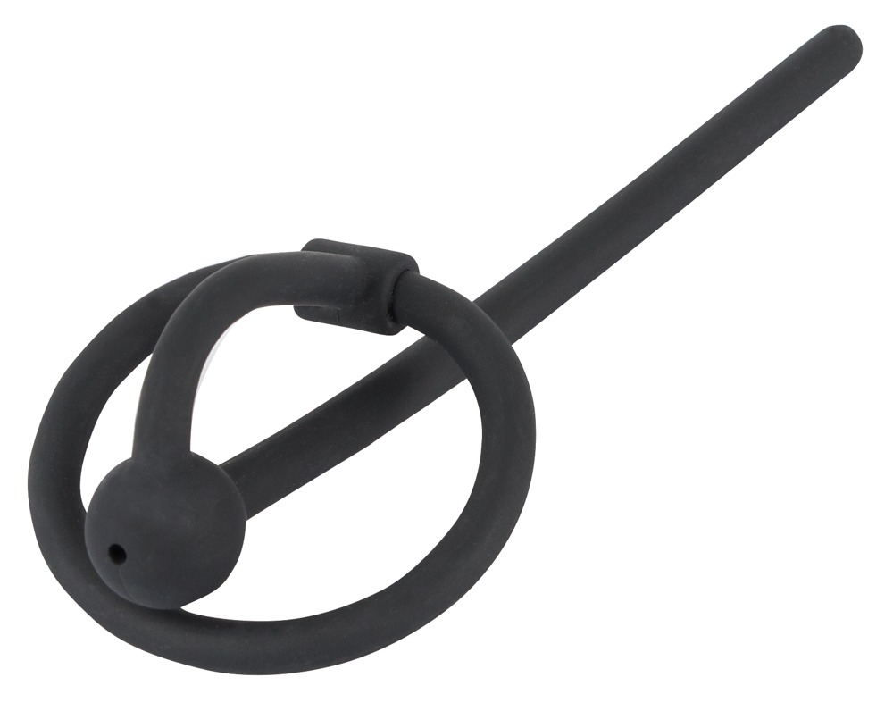 Stimulator Dilatator Uretra Penis Plug Piss Play With Glans Ring - Hollow Ø 35mm [2]