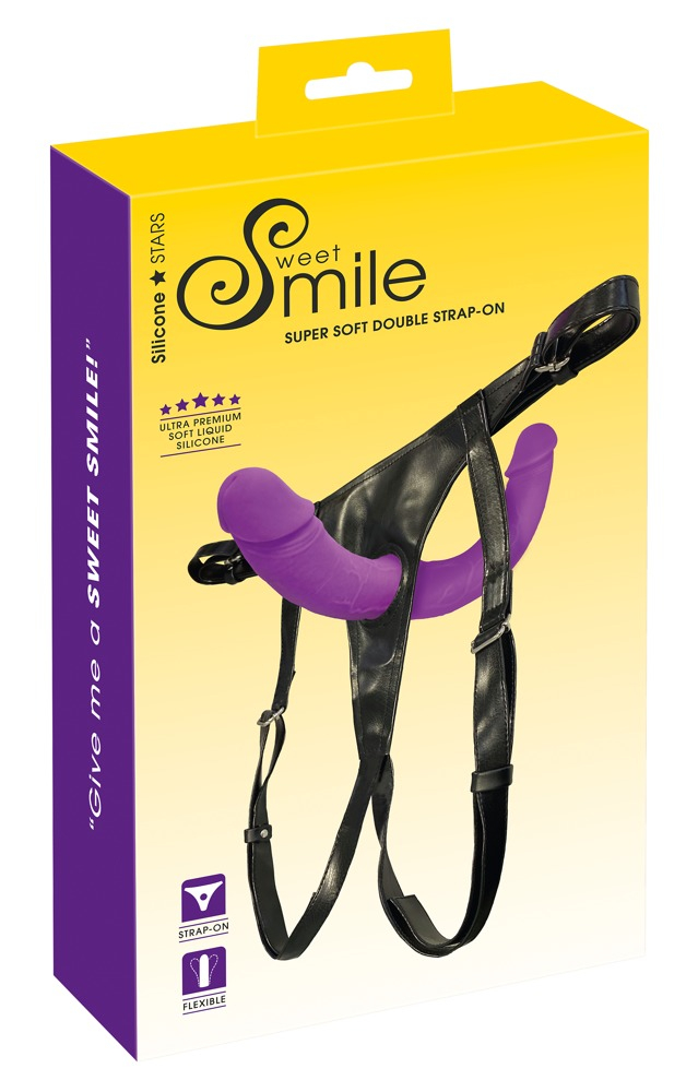 Strap-On  Sweet Smile Super Soft Double Strap-On [8]