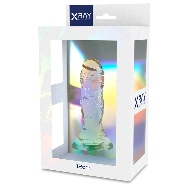 Strap-On X-ray Clear Cock 12 cm [2]