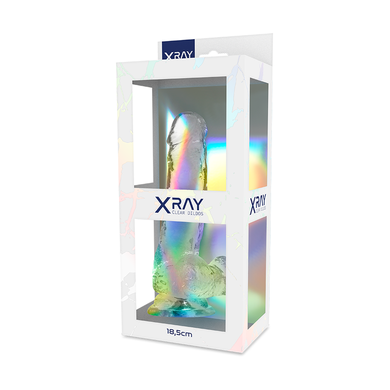 Strap-On X-ray Clear Cock 18.5 cm [2]