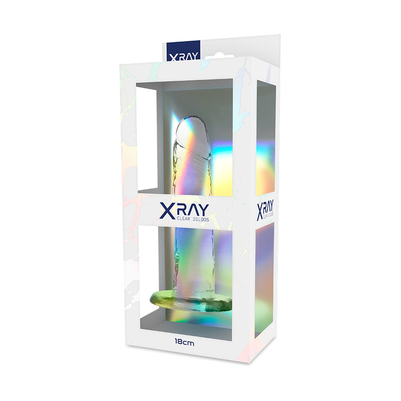 Strap-On X-ray Clear Cock 18 cm [2]