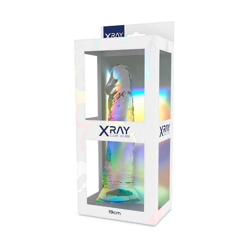 Strap-On X-ray Clear Cock 19 cm [8]