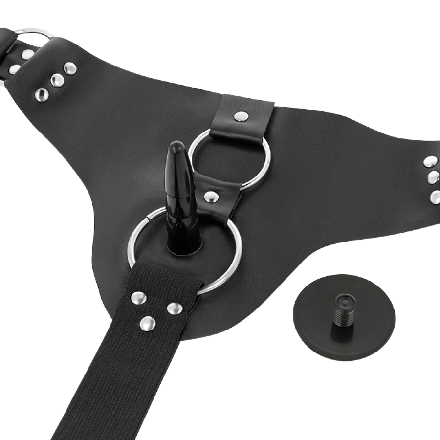 Strapon Harness Attraction Rnes Murdock 19.8cm & 15cm [4]
