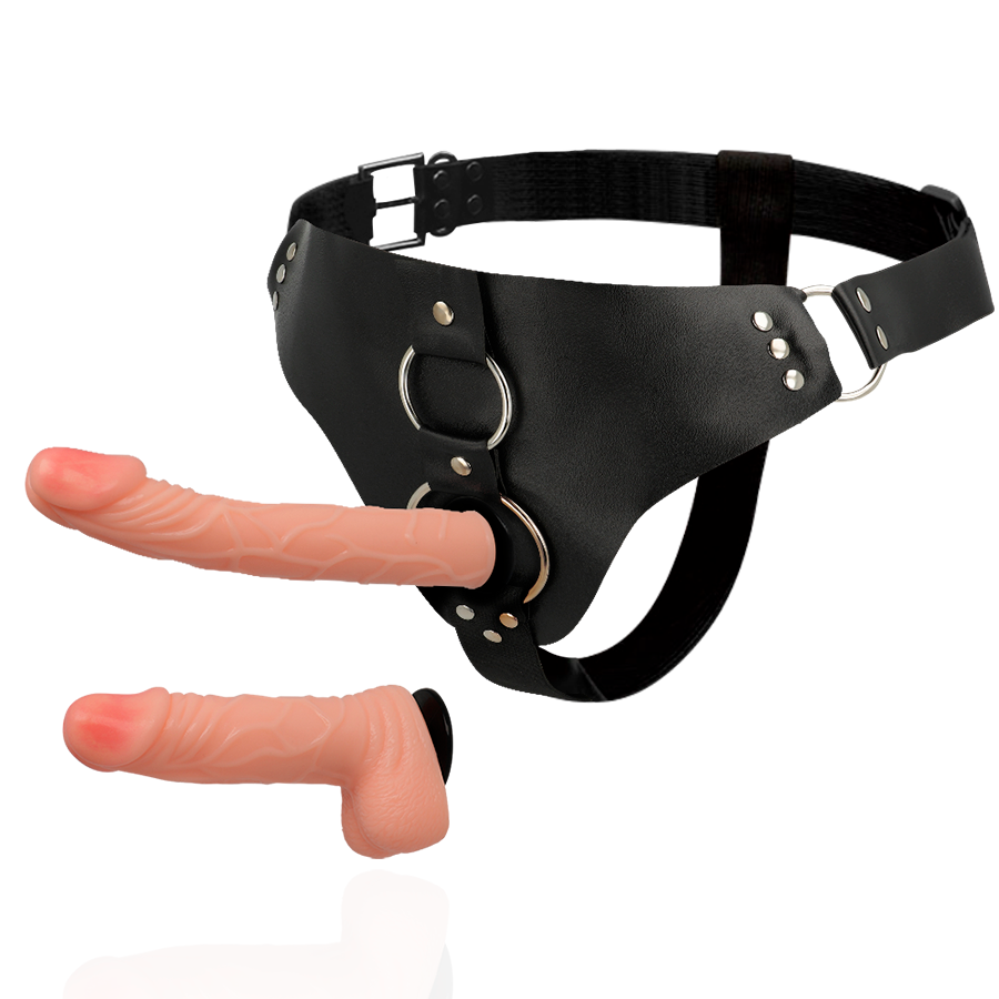 Strapon Harness Attraction Rnes Murdock 19.8cm & 15cm [3]