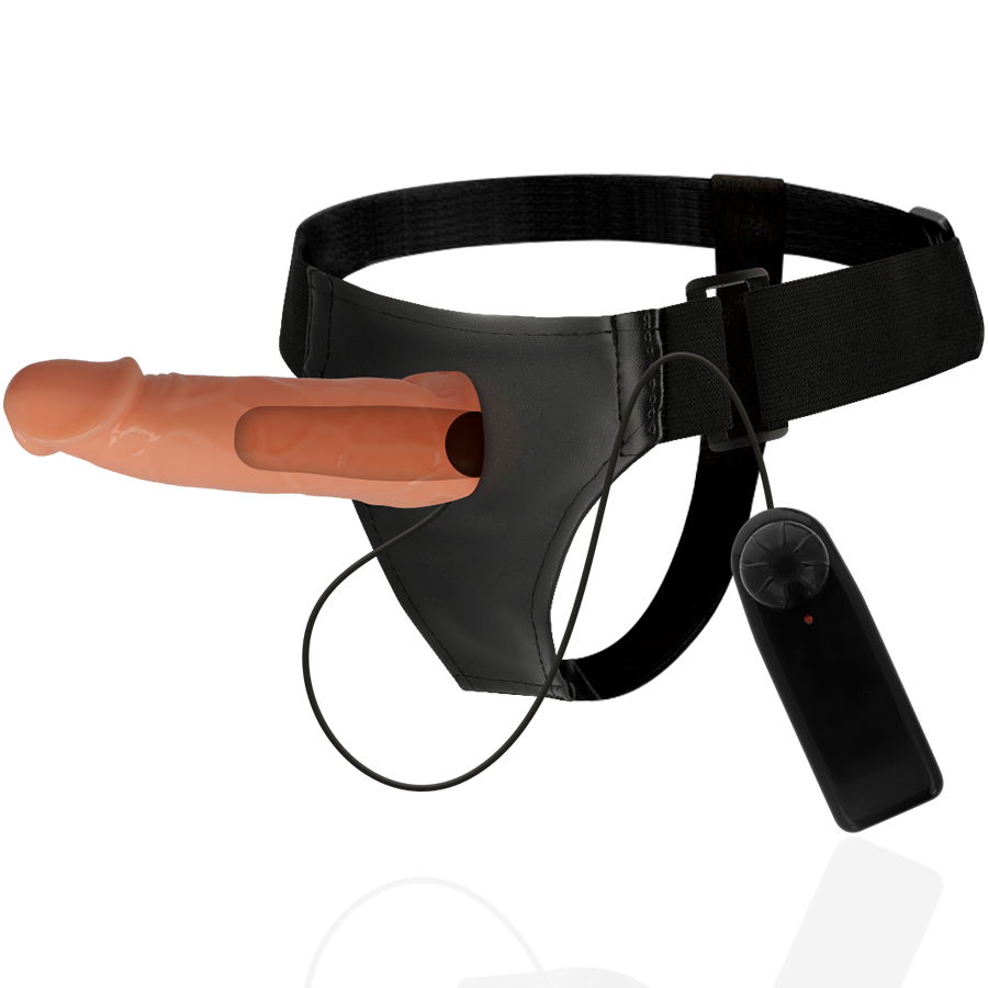 Strapon Harness Attraction Rnes Hollow William Vibrator 17 x 4.5cm [2]
