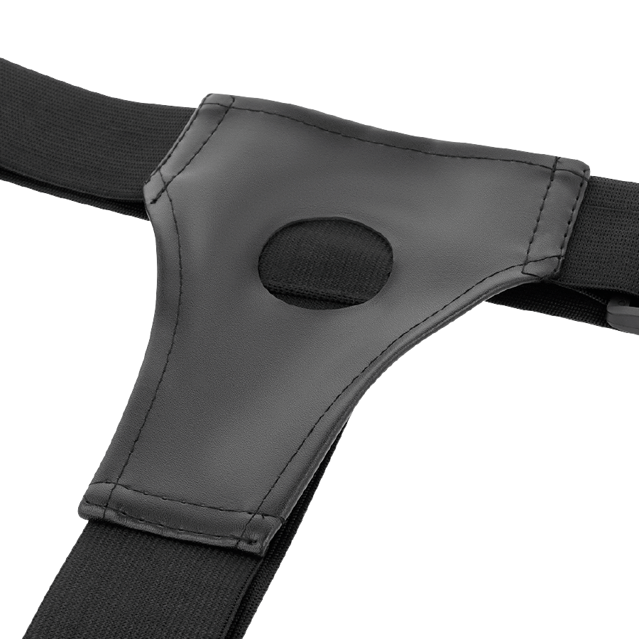 Strapon Harness Attraction Rnes Hollow Frames With Vibrator 15 x 5cm [3]
