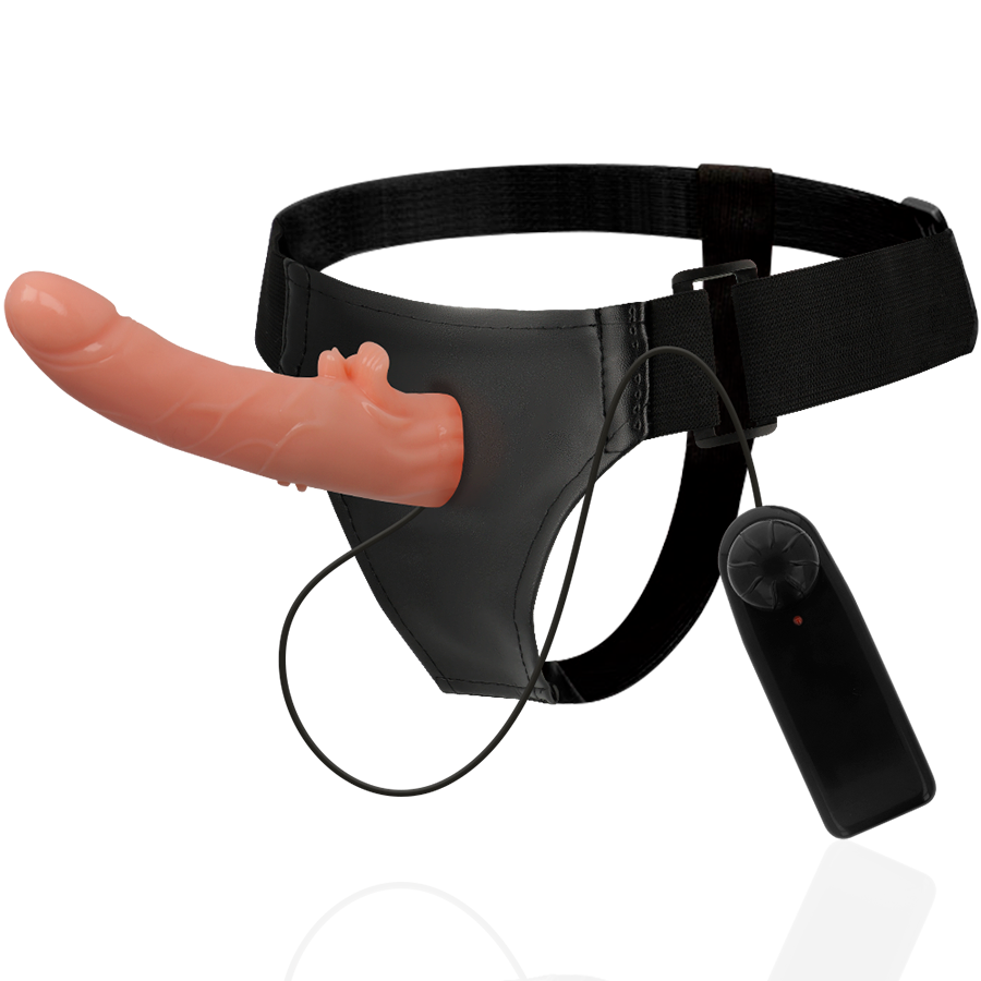 Strapon Harness Attraction Rnes Vibrator Hector 20 X 3.5cm [2]