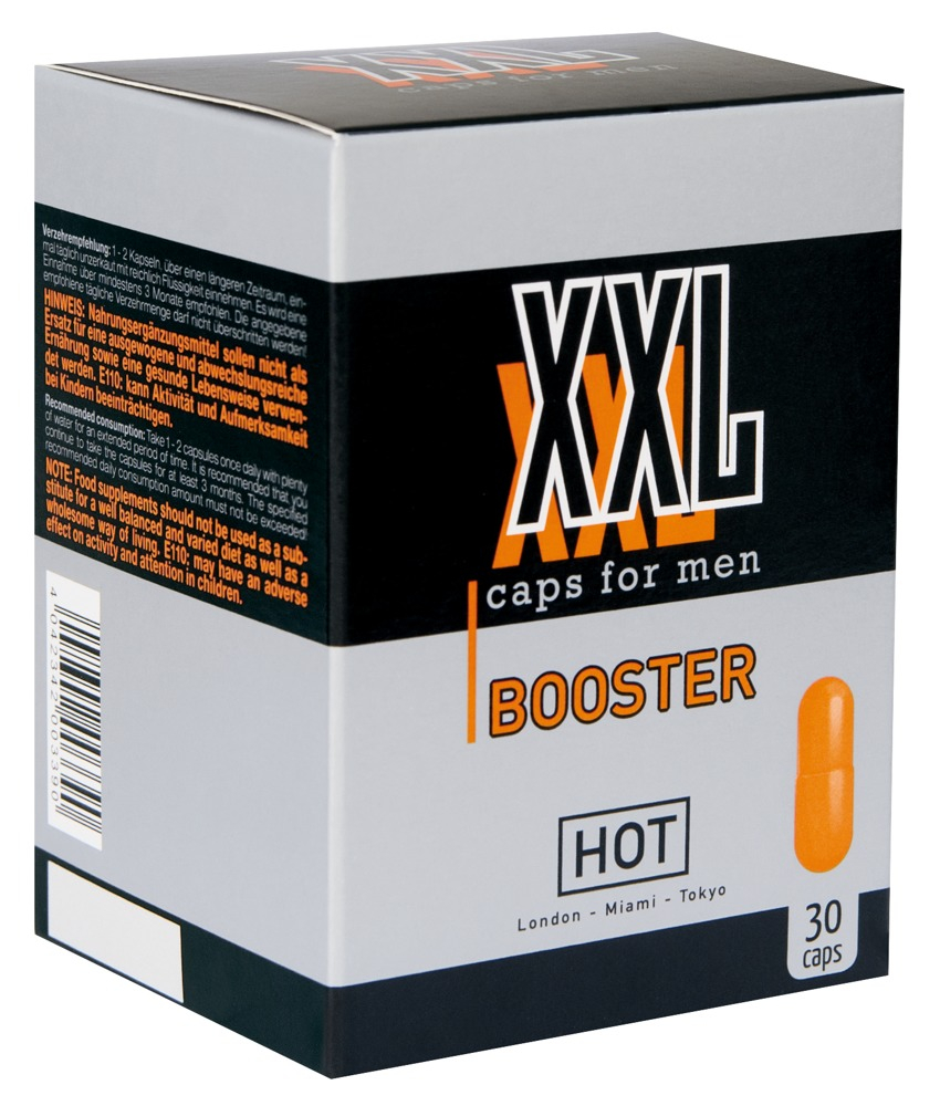Supliment Potenta Barbati L-arginina Seleniu Taurina HOT XXL Caps Booster For Men 30 capsule [3]