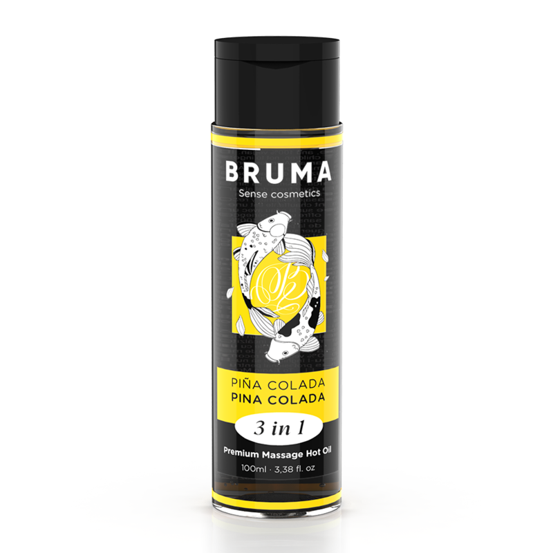 Ulei Masaj Bruma Premium massage hot oil pina colada 3 in 1 100 ml [1]