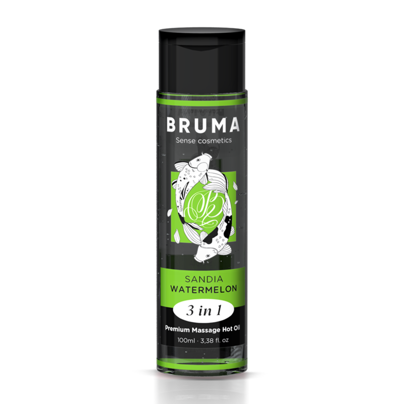 Ulei Masaj Bruma Premium massage hot oil watermelon 3 in 1 100 ml [1]