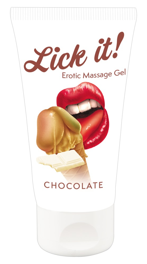 Ulei Masaj Erotic Ciocolata Lick It Erotic Massage Gel Chocolate 50 ml [1]