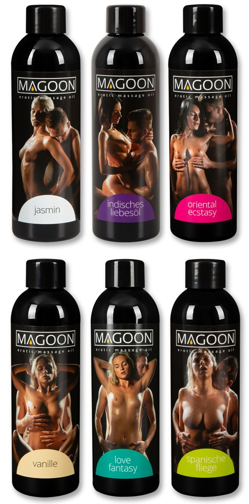 Ulei Masaj Erotic Set Magoon 200 ml Pack of 6 [1]