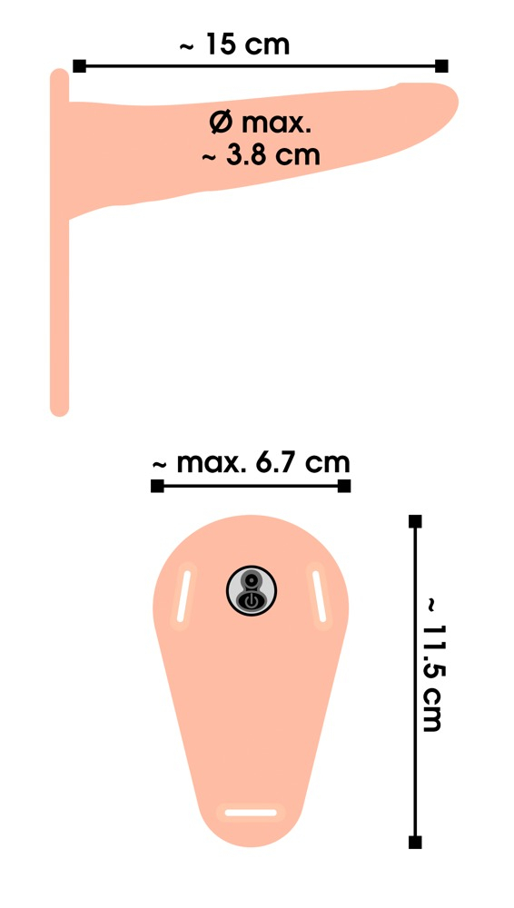 Strap-On Vibrator YOU2TOYS Vibrating Strap-On [7]
