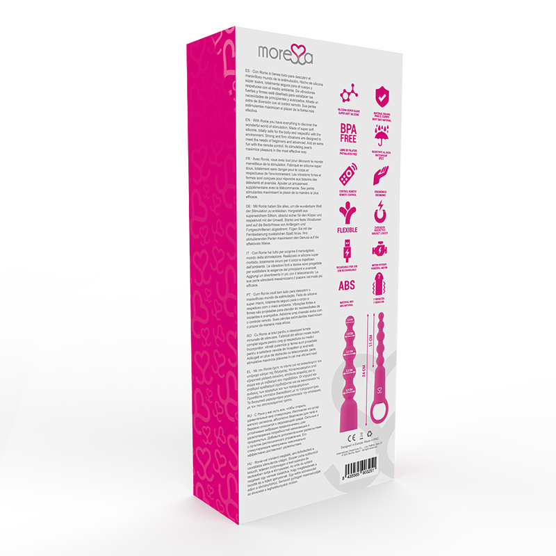 Vibrator Anal Moressa Ronie remote control anal pleasure [4]
