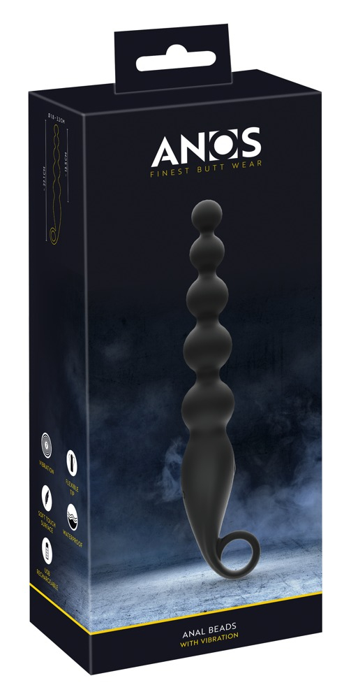 Vibrator Anos Anal Beads with Vibration [10]