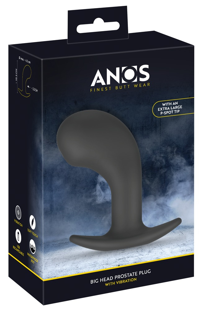 Vibrator Anos Big Head Prostate Plug [12]