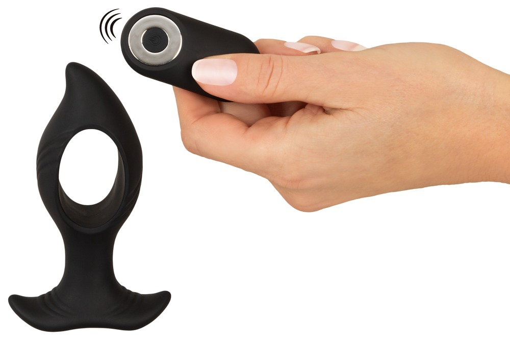 Vibrator Anos RC Butt Plug with a Hole [7]