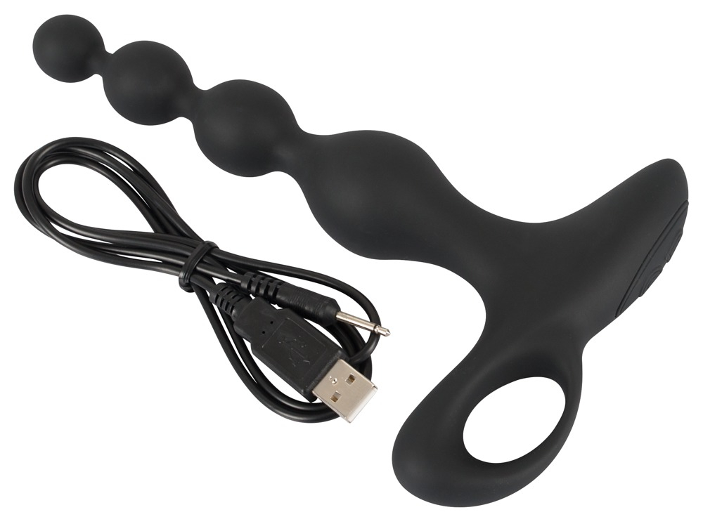 Vibrator Black Velvets Rechargeable anal beads [11]
