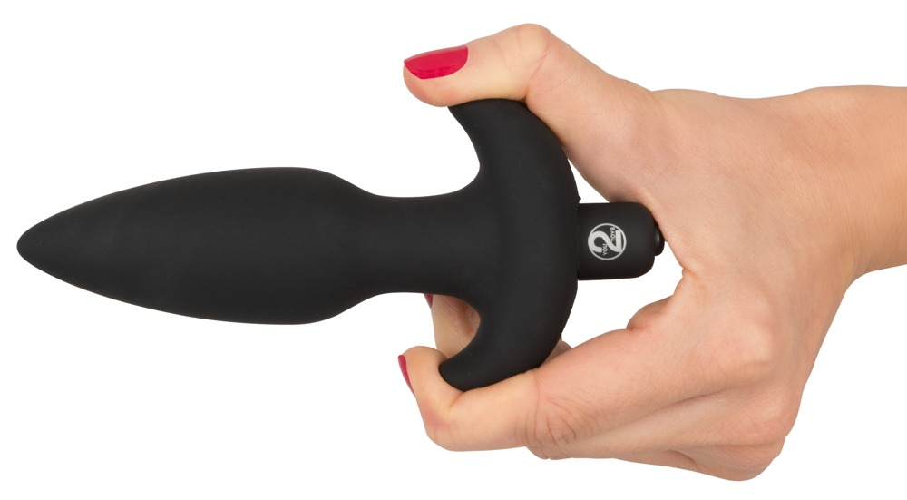 Vibrator Black Velvets Vibrating plug small 15 cm [3]