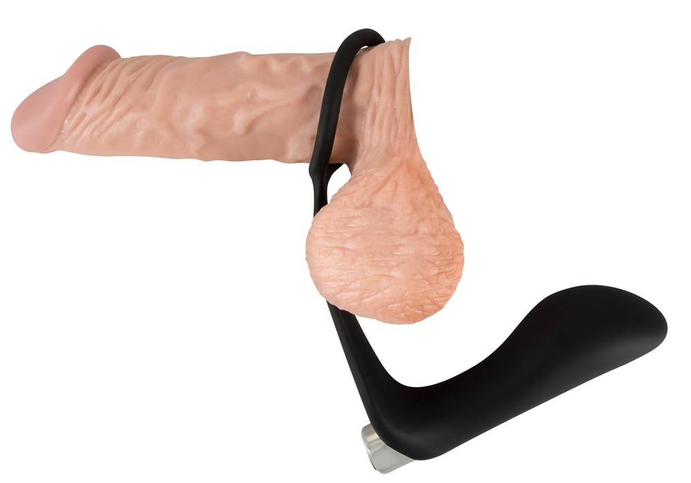 Vibrator Black Velvets Vibrating Ring & Plug [5]