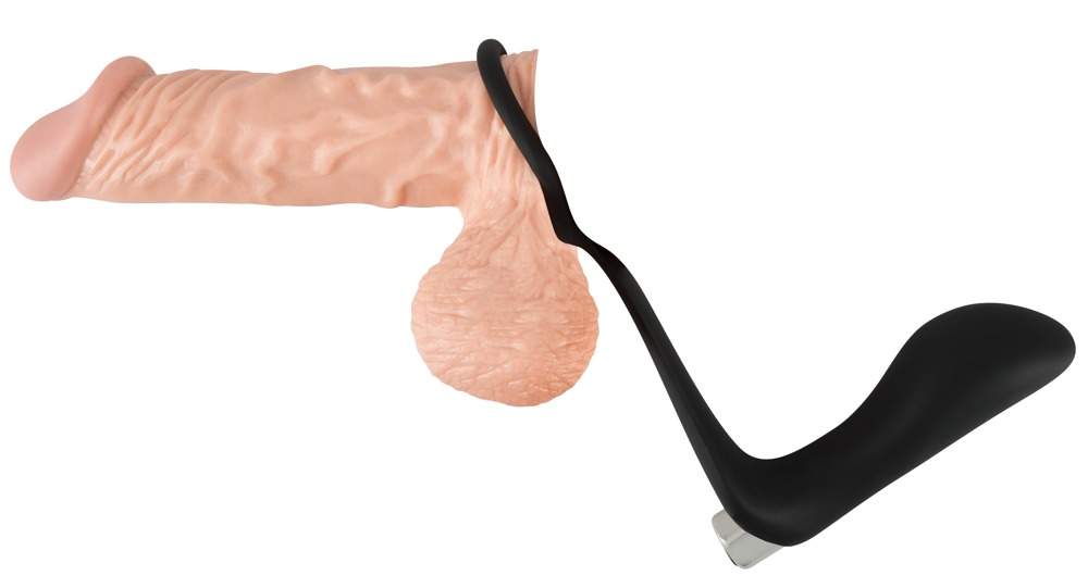 Vibrator Black Velvets Vibrating Ring & Plug [6]