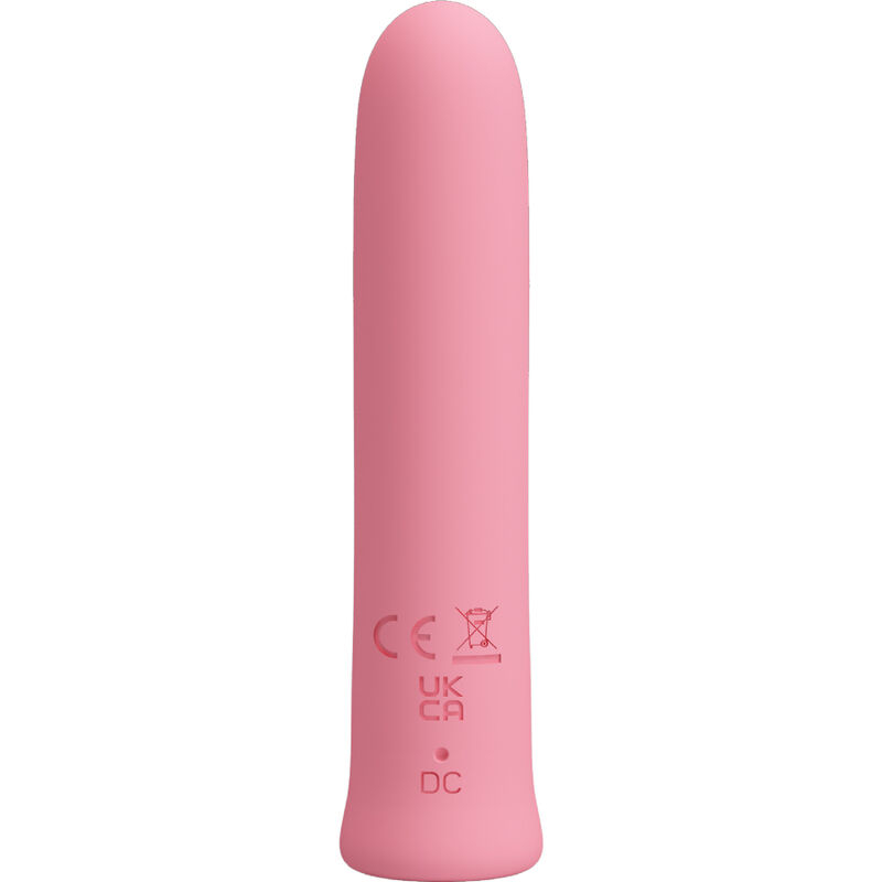 Vibrator Bullet Pretty Love Curtis Mini Super Power Vibrator 12 Pink Silicone Vibrations [3]