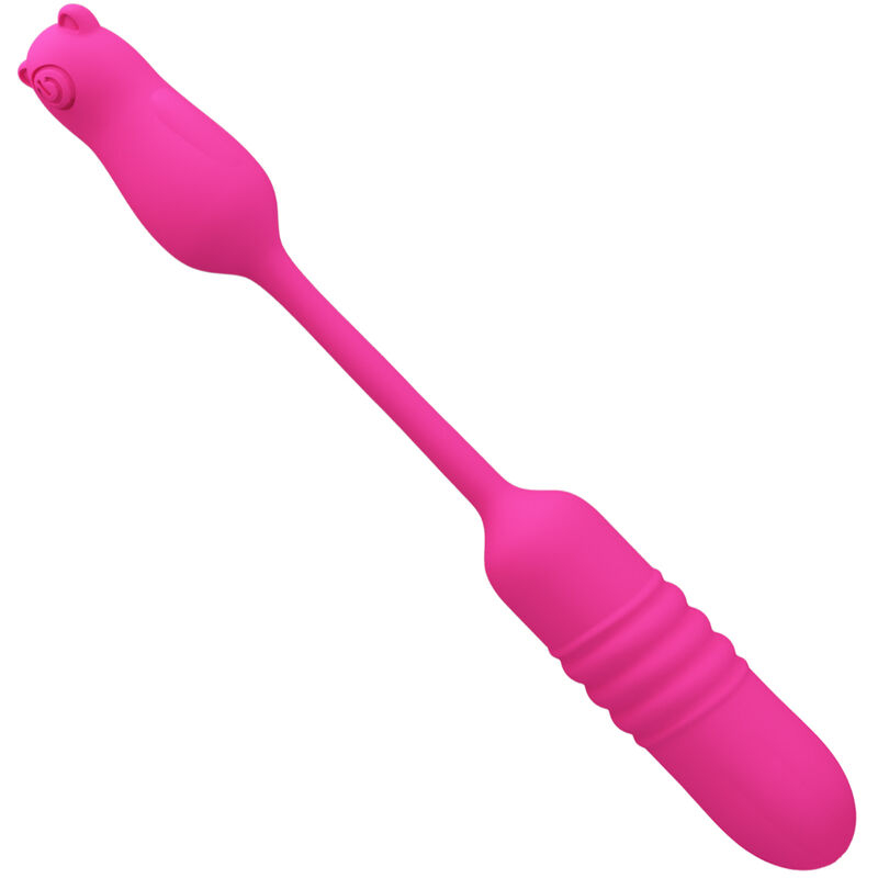 Vibrator Bullet Pretty Love Pink Silicone Vibrating Bullet [5]