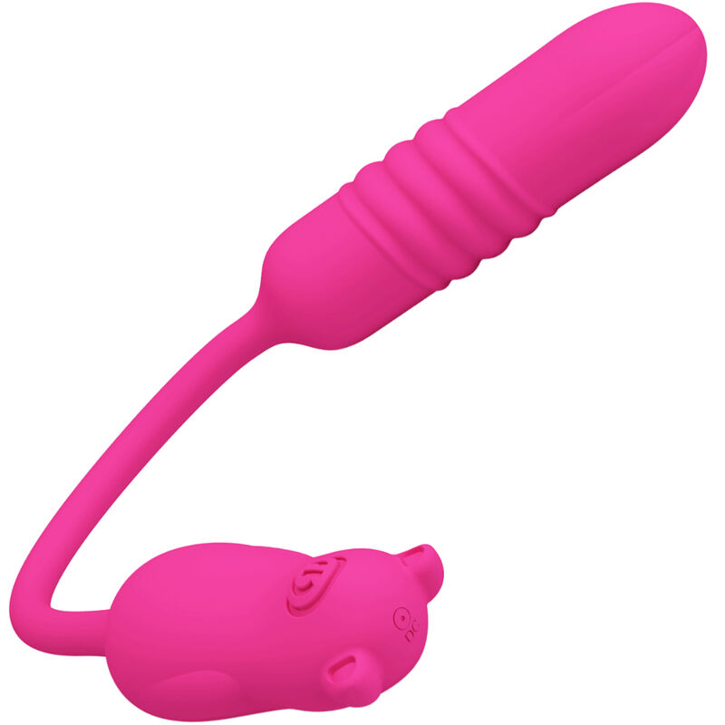 Vibrator Bullet Pretty Love Pink Silicone Vibrating Bullet [2]
