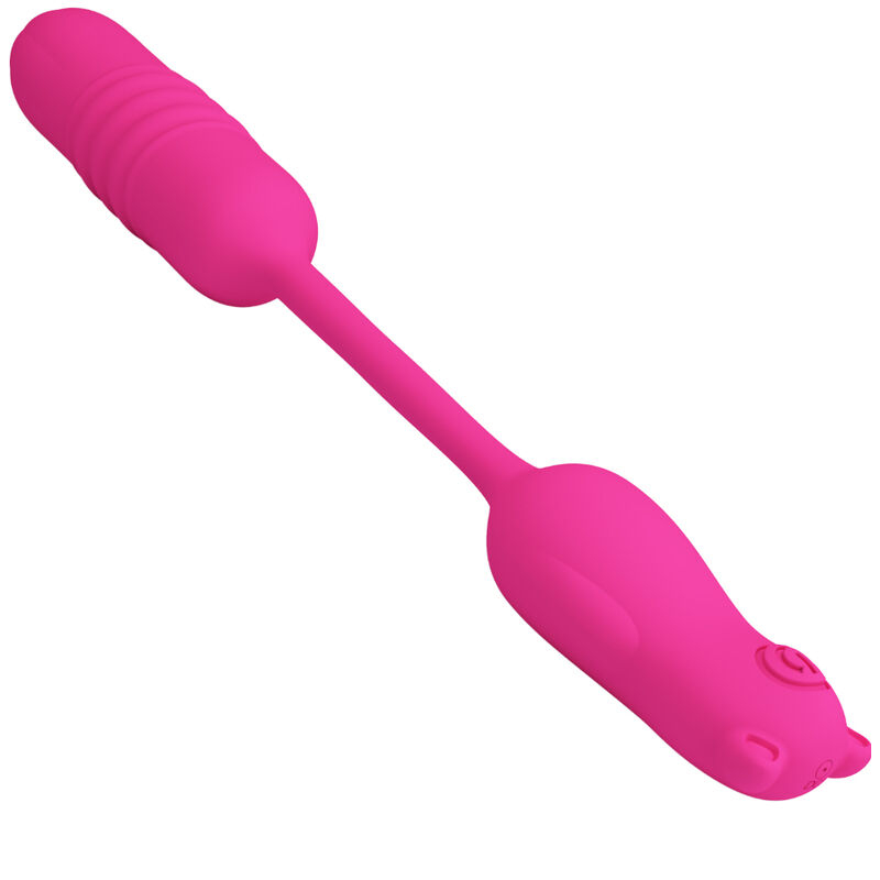 Vibrator Bullet Pretty Love Pink Silicone Vibrating Bullet [7]